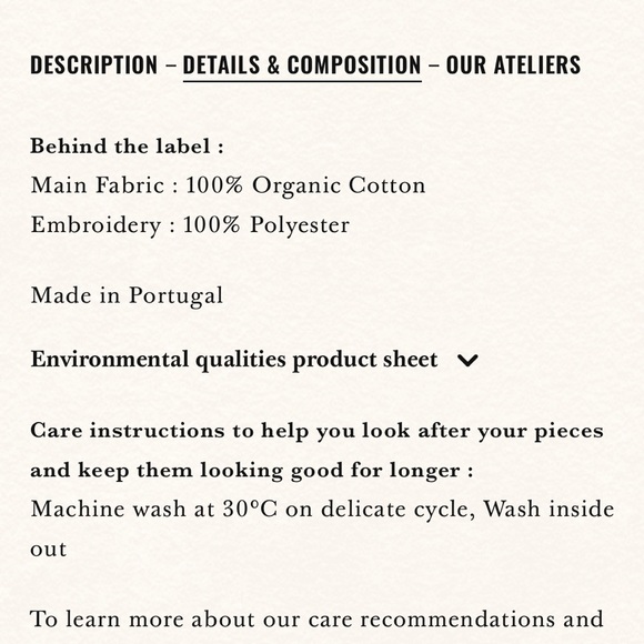 Sezane Will Denim Jacket w/ embroidered flowers NWOT - Picture 8 of 9